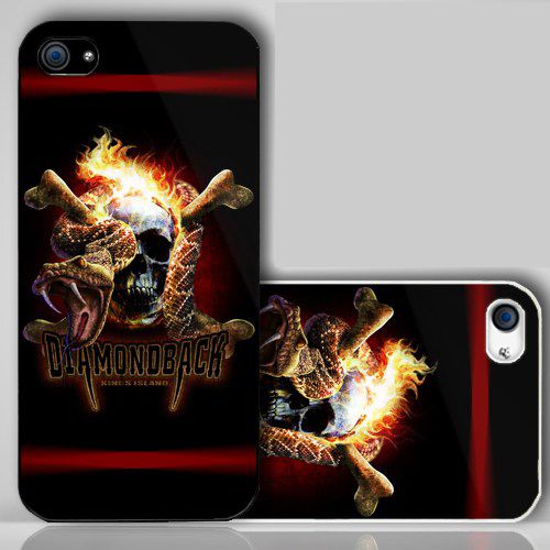 Diamond Back Kings Island Skull And Snake  iPhone Case Cover    053