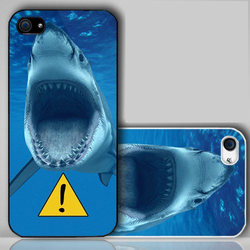 Diving With Great White Sharks  iPhone Case Cover    055