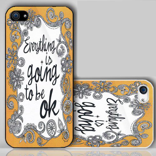 Everything Is Going To Be Ok  iPhone Case Cover    062