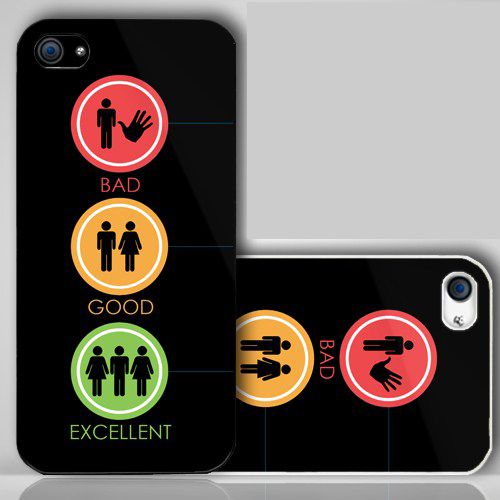 Funny Human Couple   iPhone Case Cover    078