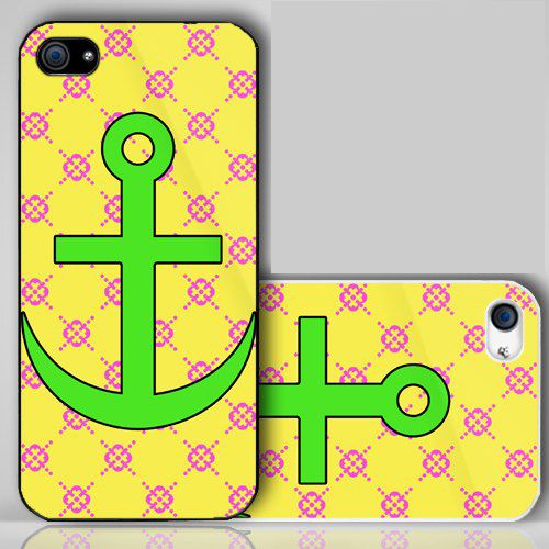 Green Anchor   iPhone Case Cover    089
