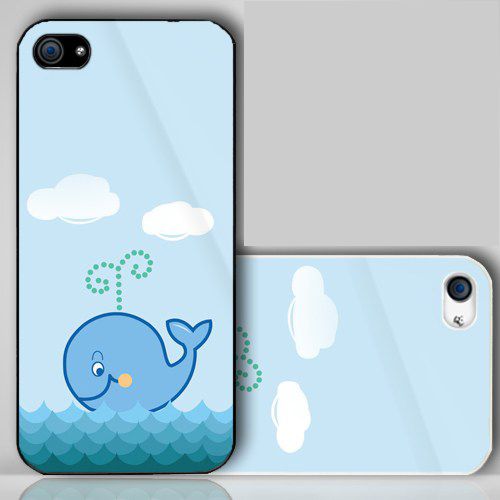 Happy Whale   iPhone Case Cover    091