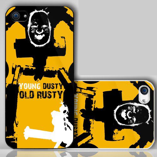Retro Robot Comic Young Dusty Old Rusty   iPhone Case Cover    143