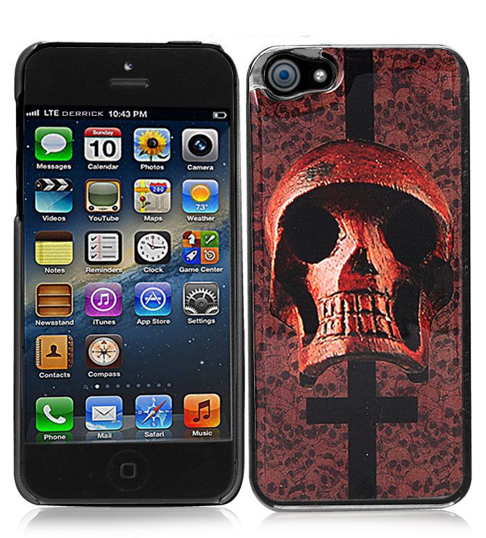 Skull with Helmet   iPhone Case Cover    152
