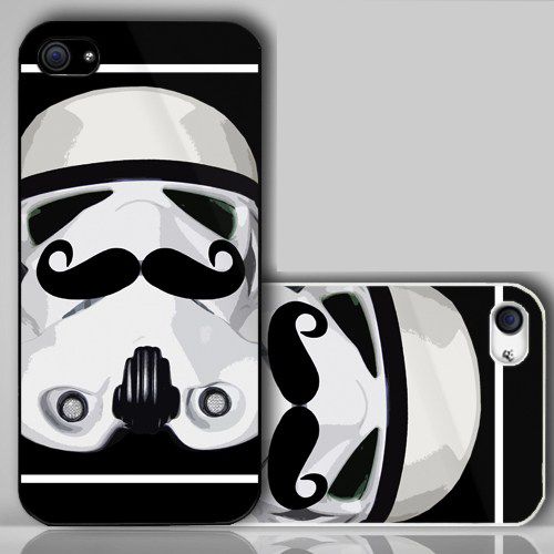 Stormtrooper Mustache Star Wars   iPhone Case Cover    155