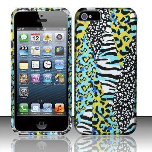 TEAL MIXED ANIMALS   iPhone Case Cover    162