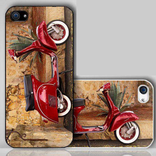 Vintage Red Vespa   iPhone Case Cover    186