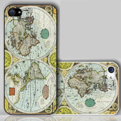 Vintage World Map 1626   iPhone Case Cover    191