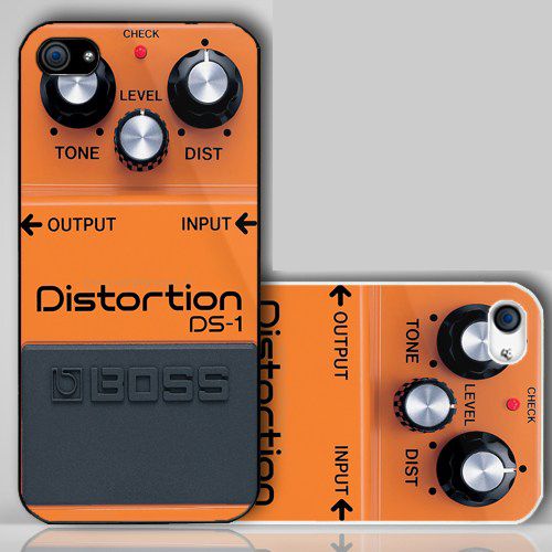 Yellow Orange Music Distortion Boss   iPhone Case Cover    198