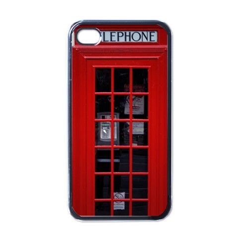 British Red Telephone Booth  iPhone Case Cover    017