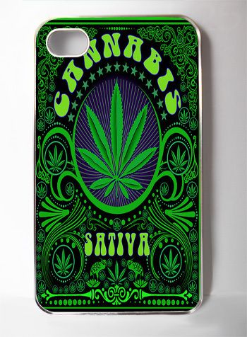Cannabis Marijuana Hippie Ar t iPhone Case Cover    021