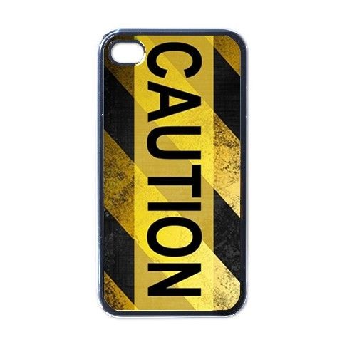 Caution Danger Sign  iPhone Case Cover    024