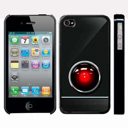 HAL 9000 space Odyssey Hello Dave iPhone Kılıf-Kapak 061