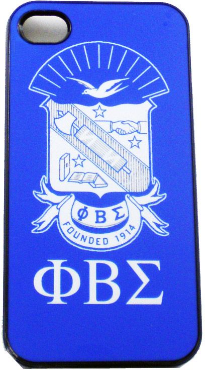 Phi Beta Sigma Shield Crest  iPhone Case Cover    091