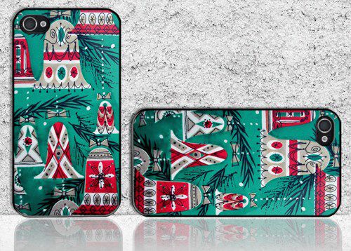 Vintage Christmas Wrap Bells  iPhone Case Cover    170
