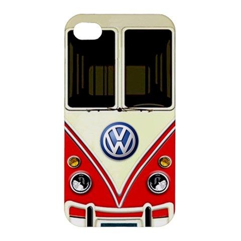 Vintage VW Pink Retro Campers mini Van  iPhone Case Cover    178