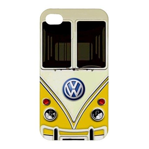 Vintage VW Yellow Retro Campers Van  iPhone Case Cover    179