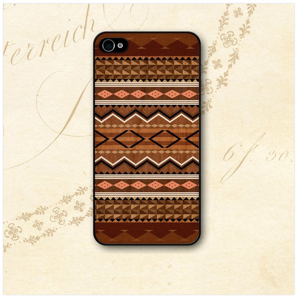 Aztec Navajo Style Brown Pattern  iPhone Case Cover    011