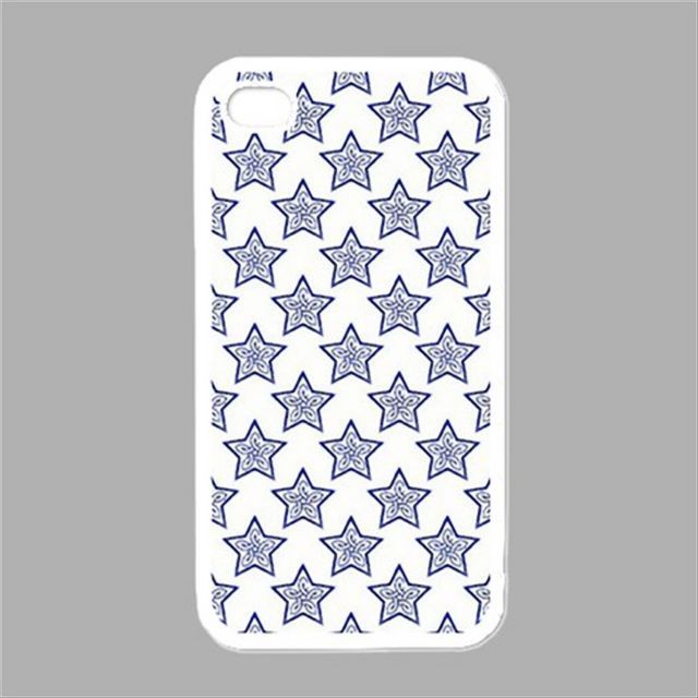 BLUE STARS White   iPhone Case Cover    029