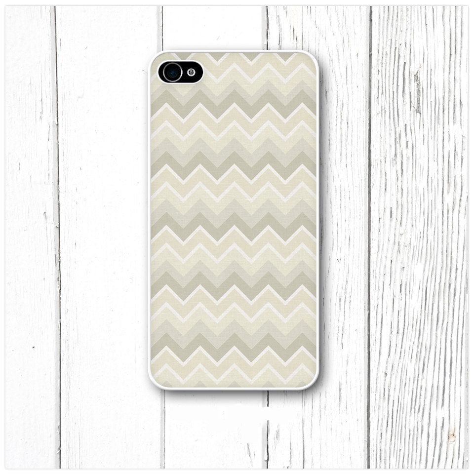 Chevron on Light Linen  iPhone Case Cover    038