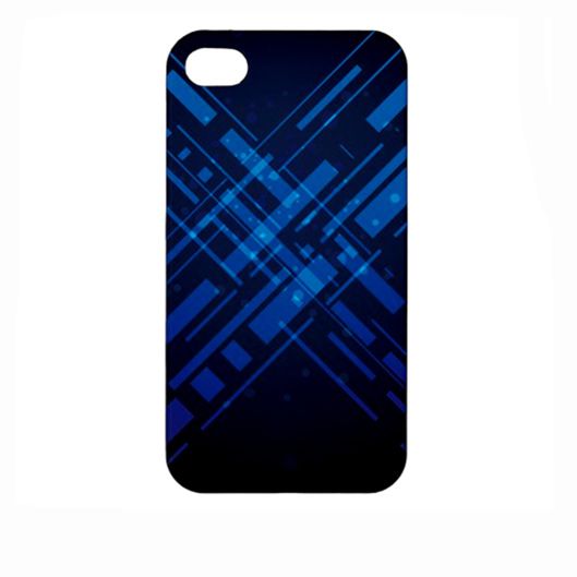 Cold Tone Abstract Design   iPhone Case Cover    045