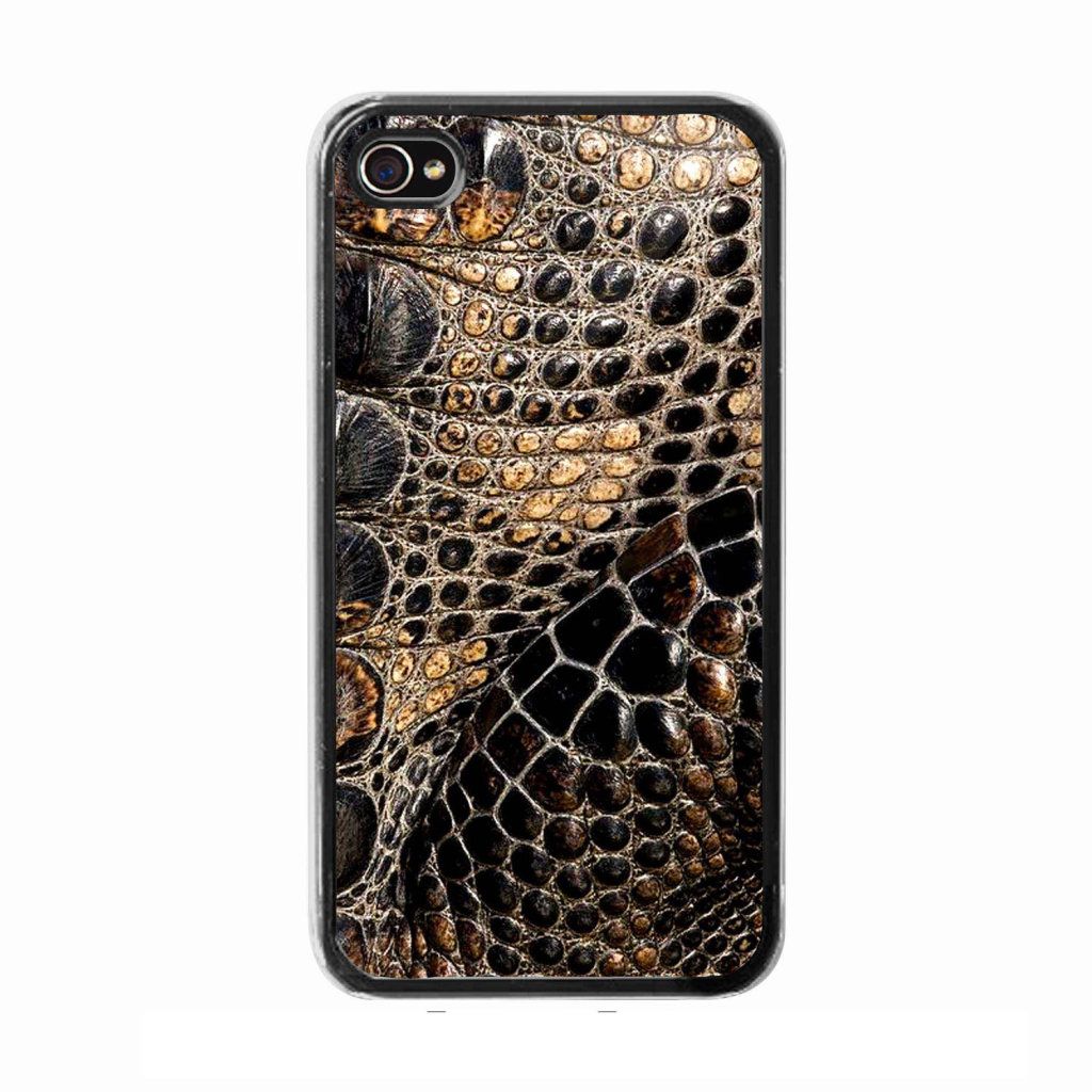 Crocodile leather   iPhone Case Cover    048