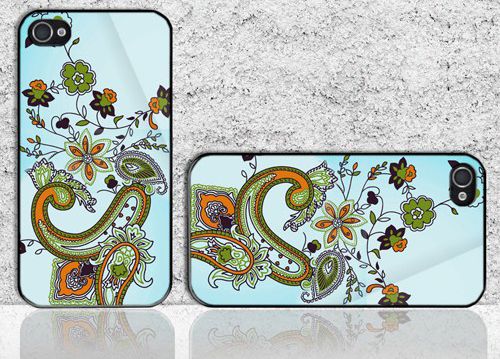 Paisley Ornaments Indian Floral   iPhone Case Cover    084