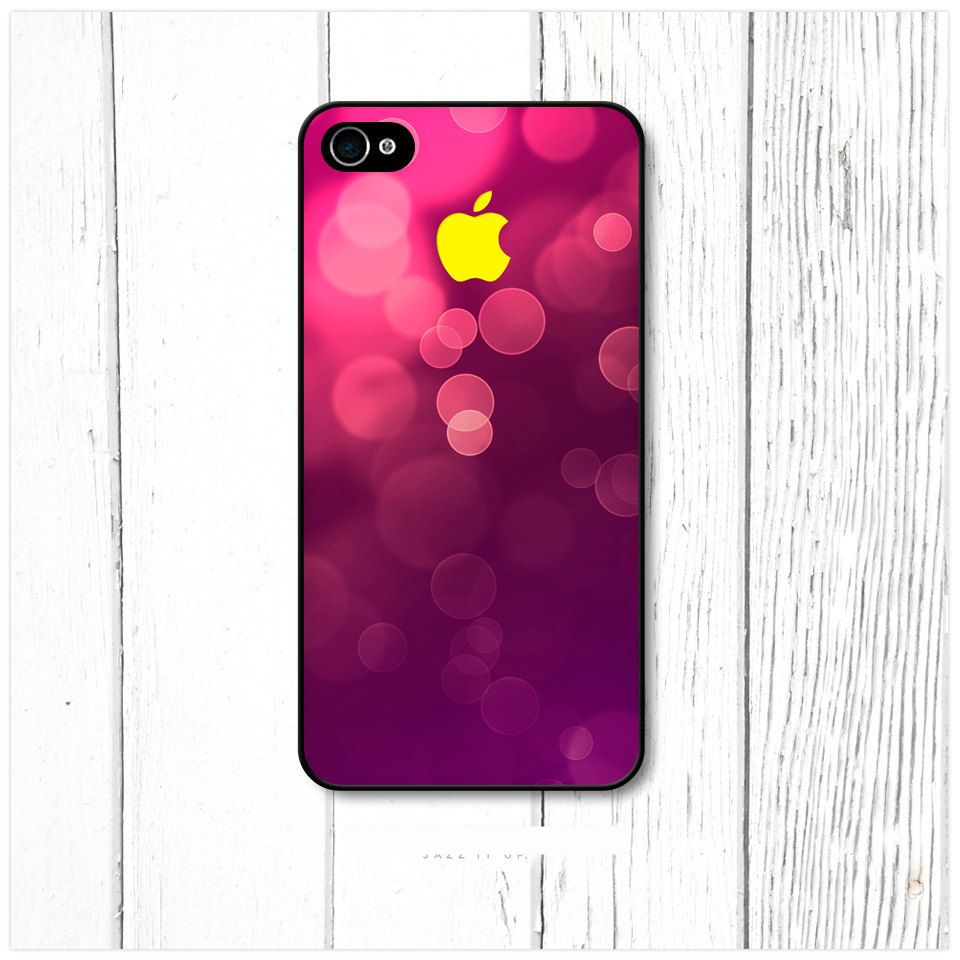 Pink and Purple Yellow Logo   iPhone Case Cover    093