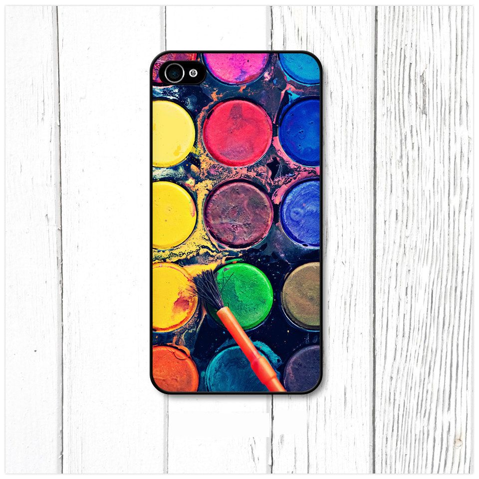 Watercolor Paint Box with Brush   iPhone Case Cover    115