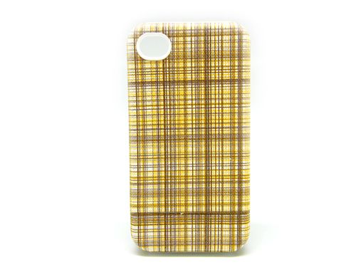 Yellow white Plaid   iPhone Case Cover    130