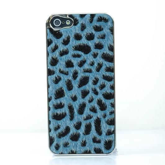 Blue Leopard Print   iPhone Case Cover    005