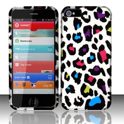 RAINBOW LEOPARD   iPhone Case Cover    029