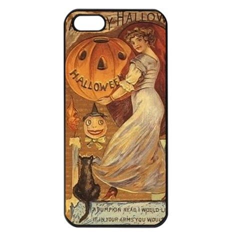 Halloween Pumpkin Black Cat   iPhone Case Cover     469