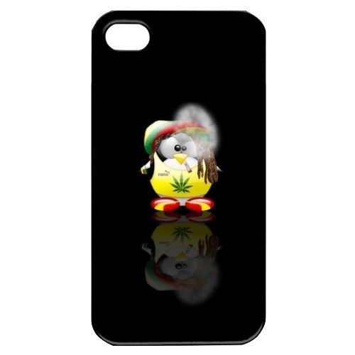 Linux Tux Penguin Rasta   iPhone Case Cover     609