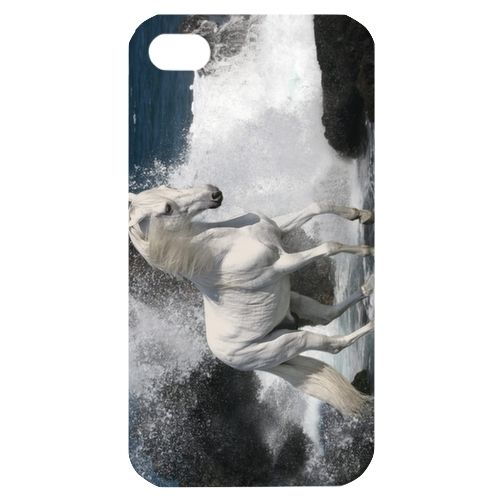 white horse  iPhone Kılıf-Kapak  956