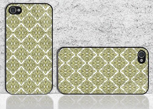 Damask Olive  iPhone Case Cover    007