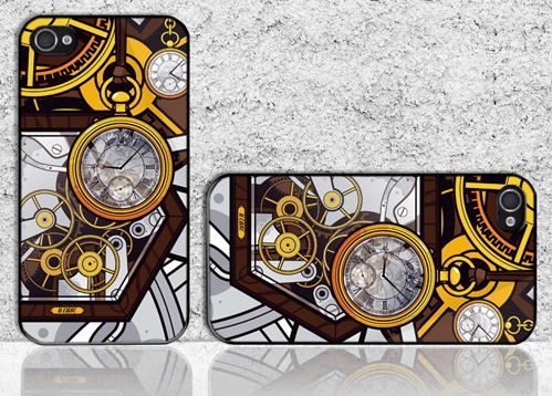Vintage Clocks Steampunk Vector  iPhone Case Cover    027