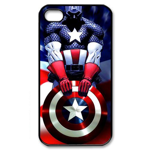 Captain America iphone 4, 4S Case iPhone Kılıf-Kapak 071