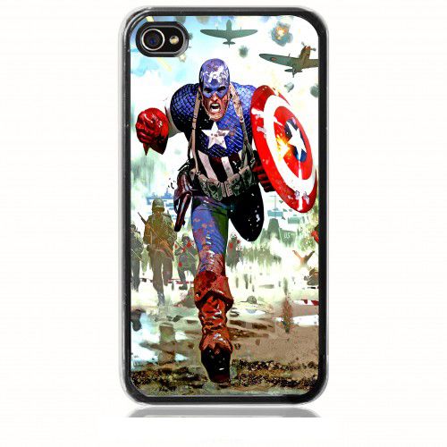 Captain America iPhone Kılıf-Kapak 075