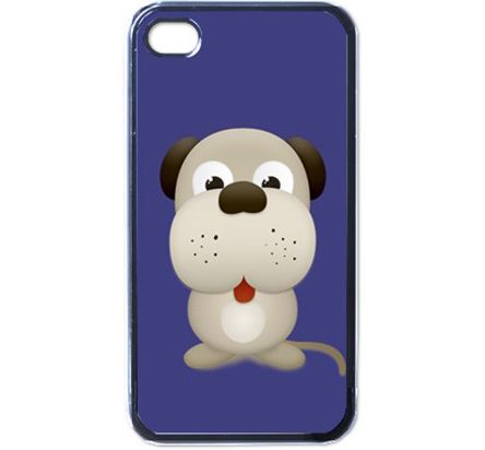 Cute Sitting Dog Design iPhone Kılıf-Kapak 110