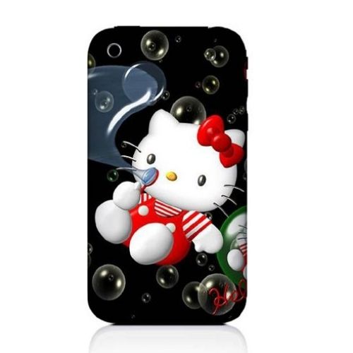 Hello-Kitty Blowing Bubbles  iPhone Case Cover    212