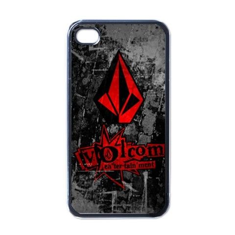 Red Silver Nice Volcom Logo   iPhone Case Cover    313
