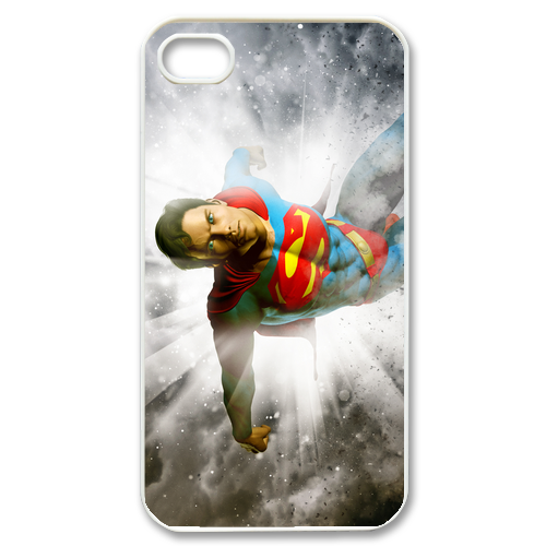 Superman and tabby  iPhone Kılıf-Kapak 384