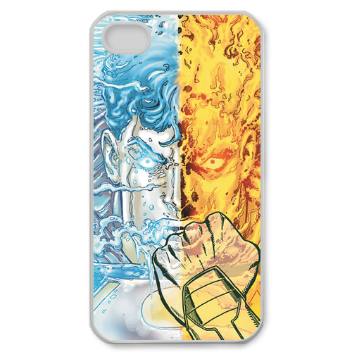 Superman-ice and flameiPhone Kılıf-Kapak 388