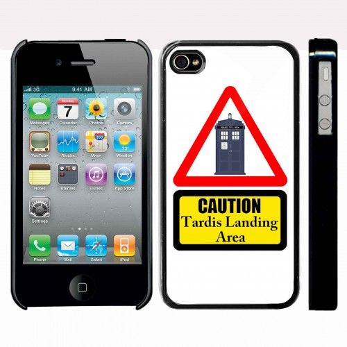 Tardis doctor who Cautio geek retro style iPhone Kılıf-Kapak 392