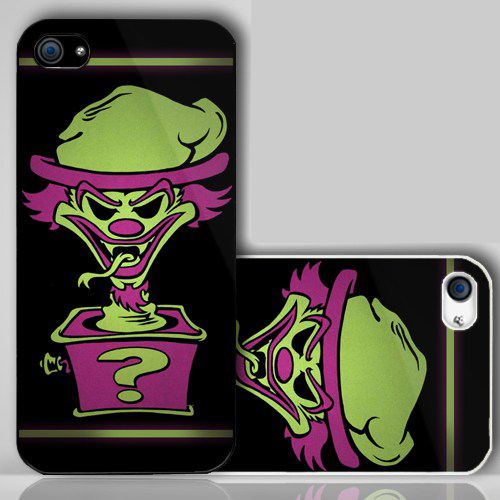 Insane Clown Posse Joker Riddle Box Frontal   iPhone Case Cover    031