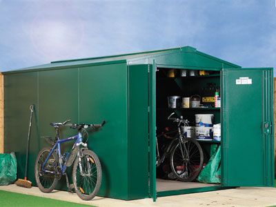 10 ft Metal Steel Shed Bike/Cycle store - Brand New Garden Shed