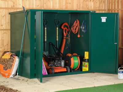 Outdoor Motorcycle Storage Shed