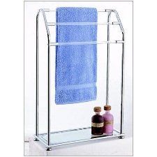 free standing towel rack