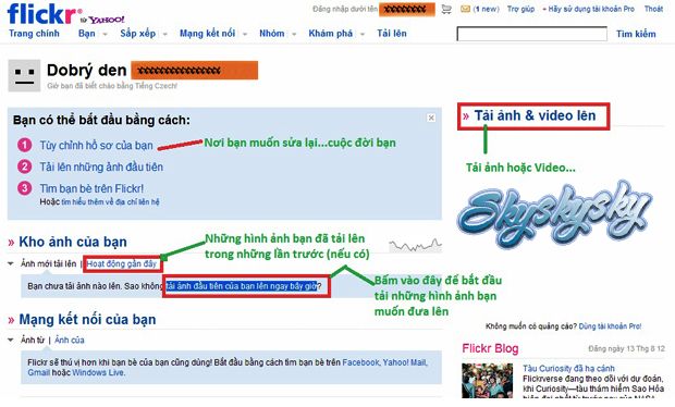 Huong Dan Upload Flickr